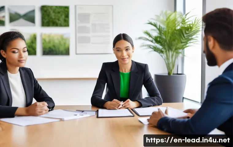 리더십 코치와 커뮤니케이션 능력 - **Authentic Leadership and Active Listening:**
A vibrant, professional photograph of a diverse t...